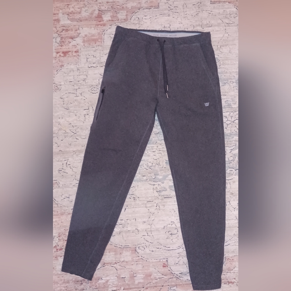 Mack Weldon Heathered Gray Men's Jogger Set Size Medium - Picture 8 of 14